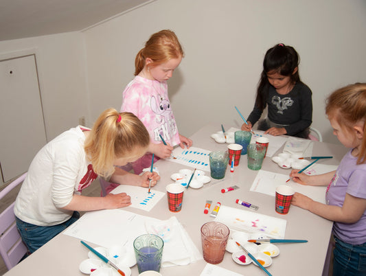 Workshop aquarel met kinderen